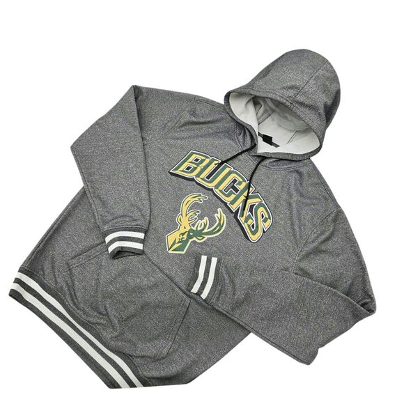 NBA Ultra Game Milwaukee Bucks Sweatshirt Mens Sz. Large - Picture 1 of 4